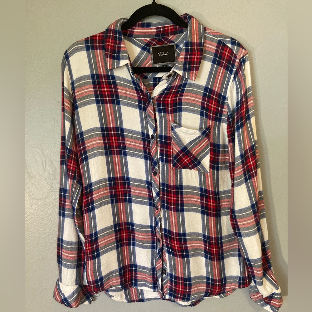 Rails Red and Blue Plaid Shirt